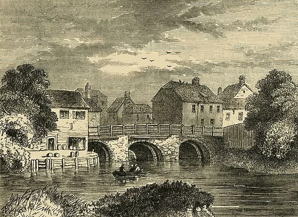 Old Bow Bridge, c1876. Creator: Unknown
