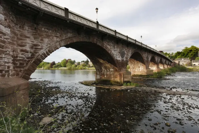 Framed Print : Old Bridge, Perth, Perth and Kinross, Scotland, 2010 Framed Print : Old Bridge, Perth, Perth and Kinross, Scotland, 2010