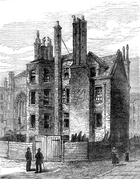 Framed Print : Old buildings in Lincoln's-Inn now being demolished, 1881. Creator: Unknown. Old buildings in Lincoln's-Inn now being demolished, 1881. Creator: Unknown Framed Print : Old buildings in Lincoln's-Inn now being demolished, 1881. Creator: Unknown. Old buildings in Lincoln's-Inn now being demolished, 1881. Creator: Unknown