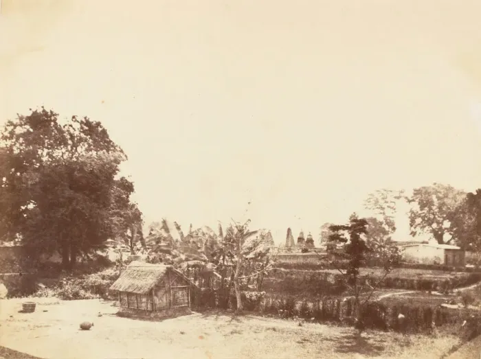 Framed Print : Old Burial Ground, Dum Dum, Calcutta, 1850s. Creator: Unknown Framed Print : Old Burial Ground, Dum Dum, Calcutta, 1850s. Creator: Unknown