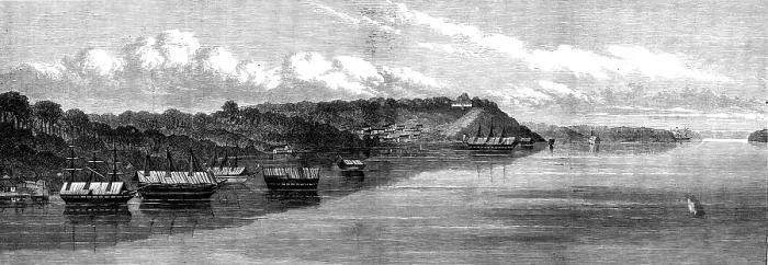 Framed Print : Old Calabar, west coast of Africa, 1873. Creator: Unknown Framed Print : Old Calabar, west coast of Africa, 1873. Creator: Unknown