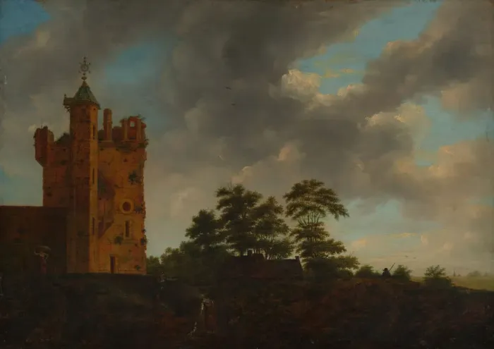 Framed Print : The Old Castle. Creator: Emanuel Murant Framed Print : The Old Castle. Creator: Emanuel Murant