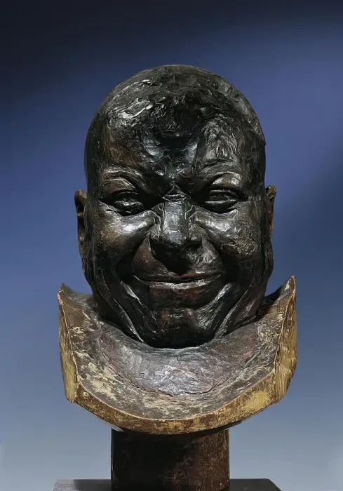 Framed Print : An old cheerful smiler, 1777 / 1783. Creator: Franz Xaver Messerschmidt Framed Print : An old cheerful smiler, 1777 / 1783. Creator: Franz Xaver Messerschmidt