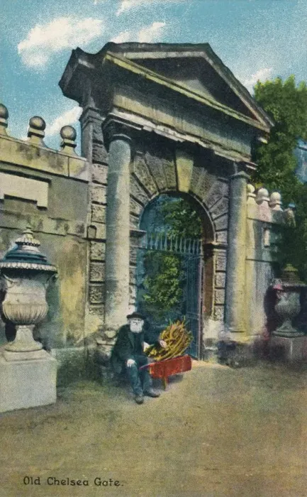Framed Print : Old Chelsea Gate, c1910 Framed Print : Old Chelsea Gate, c1910