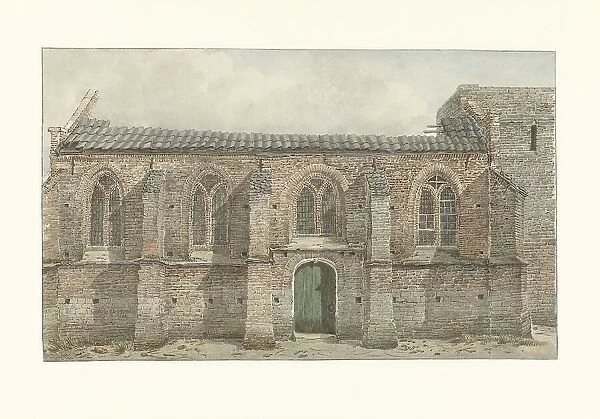Old Church of Vaassen, 1852. Creator: Gerrit Hulseboom