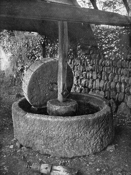 Old cider mill, Cornwall, c1920. Artist: Gibson & Son