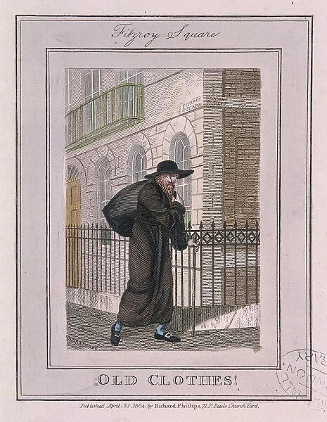Old Clothes!, Cries of London, 1804