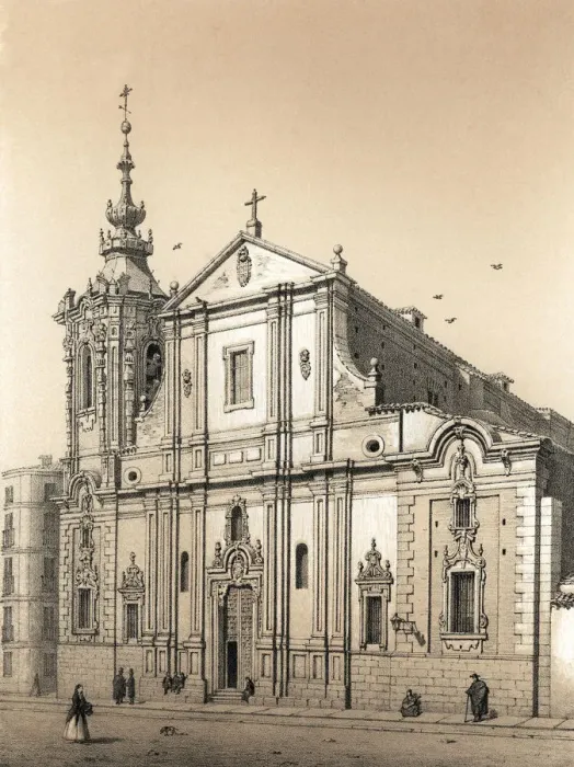 Framed Print : Old Convent of Montserrat in Madrid, work started in 1668 by Sebastian Herrera Framed Print : Old Convent of Montserrat in Madrid, work started in 1668 by Sebastian Herrera