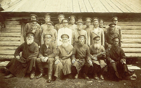 Old Cossacks, 1909. Creator: Nikolai Georgievich Katanaev