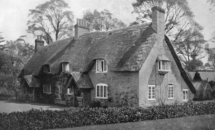 Framed Print : The Old Cottage, Canford, Dorset, 1924-1926 Framed Print : The Old Cottage, Canford, Dorset, 1924-1926