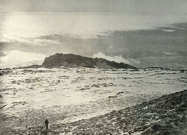 The Old Crater of Erebus, with an Older Crater in the Background, c1908, (1909)