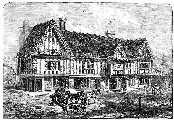 The Old Crown House, Birmingham, 1865. Creator: Unknown