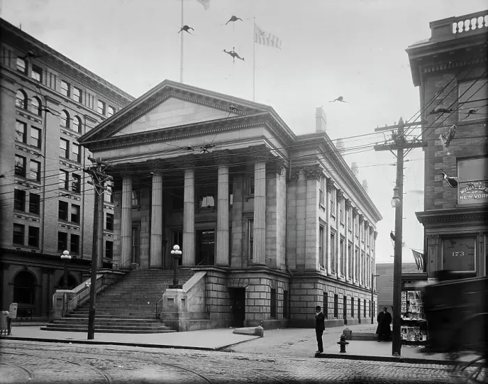 Framed Print : Old Custom House, Norfolk, Va. c1905. Creator: Unknown Framed Print : Old Custom House, Norfolk, Va. c1905. Creator: Unknown