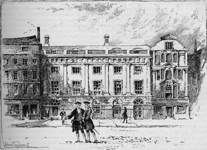Framed Print : The old East India House in 1630 (1905) Framed Print : The old East India House in 1630 (1905)