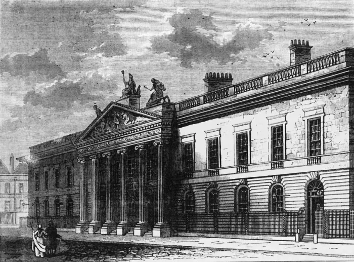 Framed Print : The Old East India House, c1891. Creator: James Grant