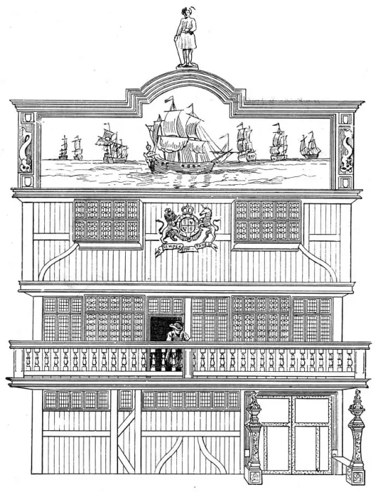 Framed Print : Front of the old East India House, London, 1894 Framed Print : Front of the old East India House, London, 1894
