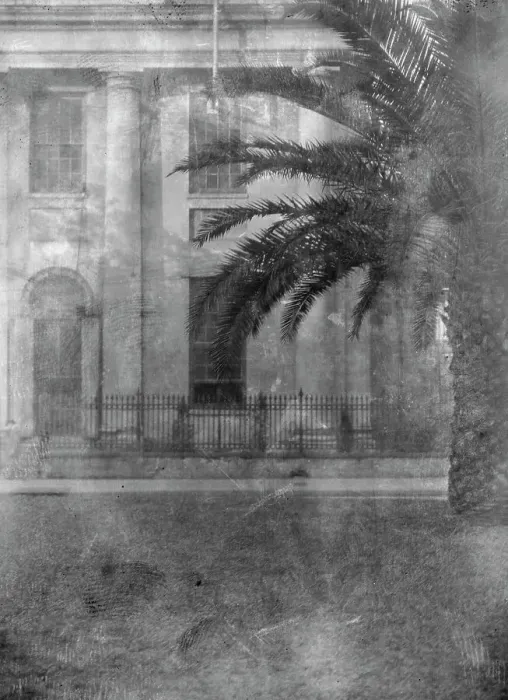 Framed Print : Old Exchange Bank, New Orleans, between 1920 and 1926. Creator: Arnold Genthe Framed Print : Old Exchange Bank, New Orleans, between 1920 and 1926. Creator: Arnold Genthe
