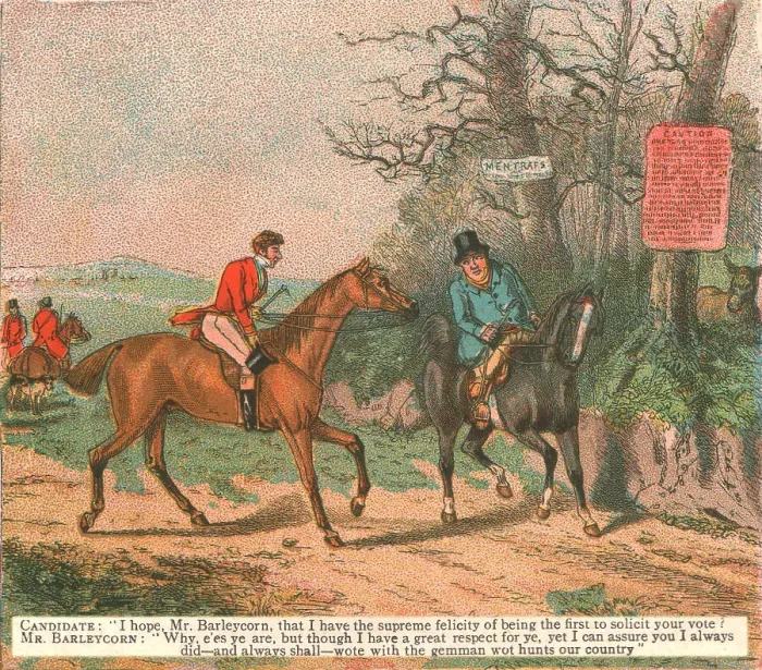 Framed Print : Old Fashioned Sporting Pictures, and the Road to Bygone Days; Sporting Anecdote--Fox Hunting versu Creator: Unknown Framed Print : Old Fashioned Sporting Pictures, and the Road to Bygone Days; Sporting Anecdote--Fox Hunting versu Creator: Unknown