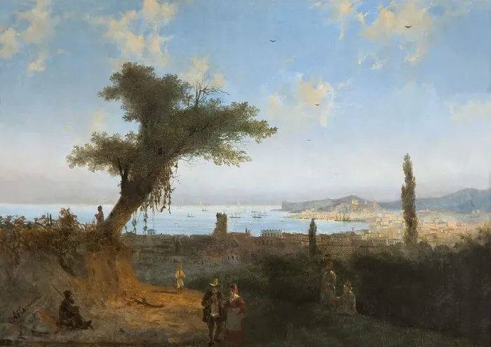 Framed Print : Old Feodosia, 1839 Framed Print : Old Feodosia, 1839