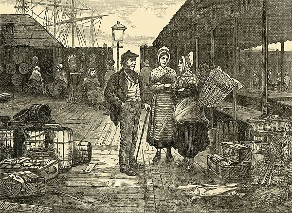 The Old Fish Market, 1898. Creator: Unknown