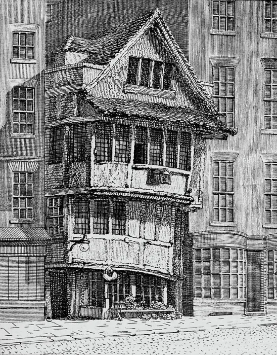 Framed Print : The Old Fountain in the Minories, City of London, c1798 (1906) Framed Print : The Old Fountain in the Minories, City of London, c1798 (1906)