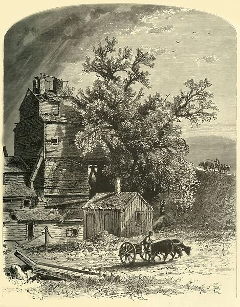 Old Furnace, at Kent Plains, 1874. Creator: John Douglas Woodward
