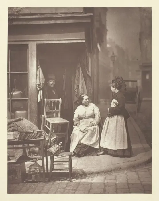 Framed Print : Old Furniture, 1881. Creator: John Thomson Framed Print : Old Furniture, 1881. Creator: John Thomson