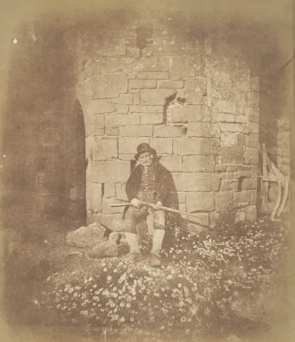 Framed Print : The Old Gamekeeper, ca. 1844. Creator: Possibly by David Kinnebrook Framed Print : The Old Gamekeeper, ca. 1844. Creator: Possibly by David Kinnebrook