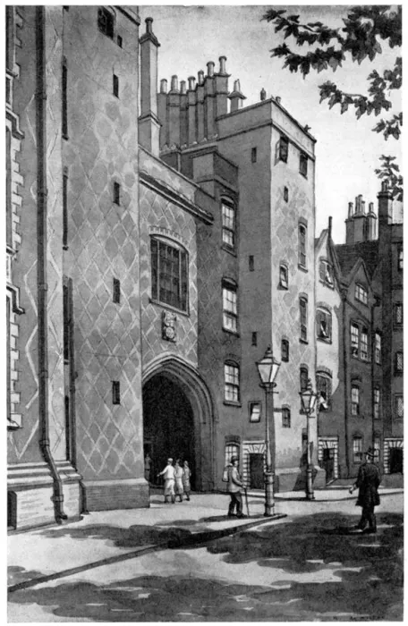 Framed Print : Old gateway to Lincolns Inn, London, 1933. Artist: RA Wilson Framed Print : Old gateway to Lincolns Inn, London, 1933. Artist: RA Wilson