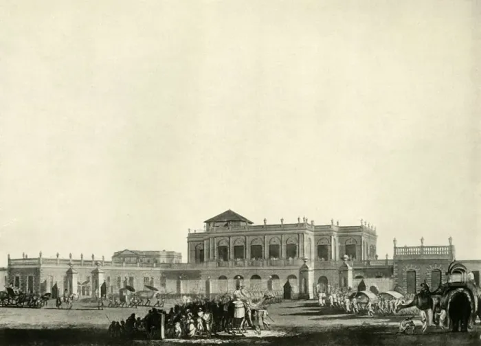 Framed Print : Old Government House, 1788, (1925). Creator: Unknown Framed Print : Old Government House, 1788, (1925). Creator: Unknown