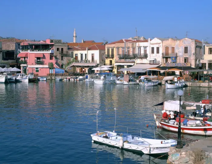Framed Print : Old Harbour, Rethymnon, Crete, Greece Framed Print : Old Harbour, Rethymnon, Crete, Greece