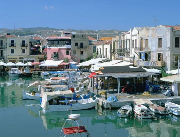 Framed Print : Old Harbour, Rethymnon, Crete, Greece Framed Print : Old Harbour, Rethymnon, Crete, Greece