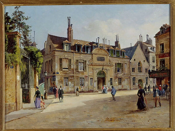 The old hospital of La Pitie, rue Lacepede, 1904. Creator: Paul Joseph Victor Dargaud