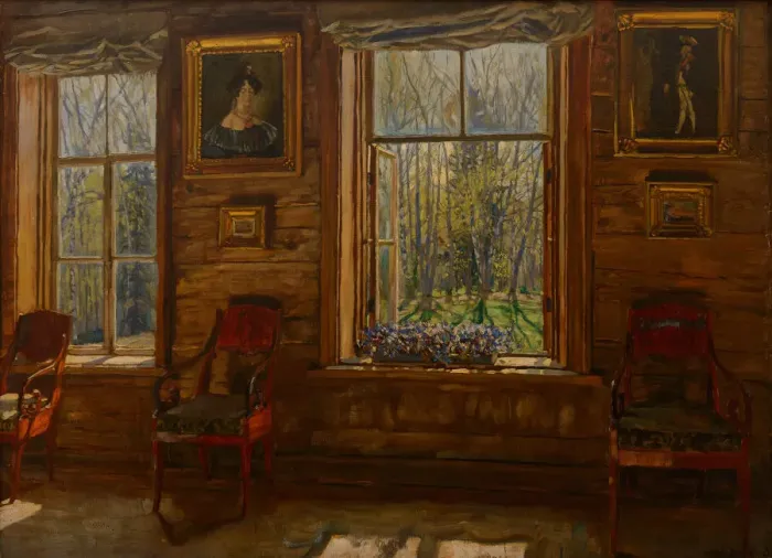 Framed Print : In an old house, 1912-1913 Framed Print : In an old house, 1912-1913