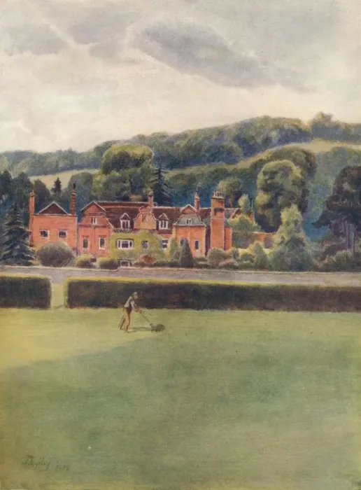 Framed Print : The Old House, Mickelham, 1913, (1914). Artist: Jamess Ogilvy Framed Print : The Old House, Mickelham, 1913, (1914). Artist: Jamess Ogilvy