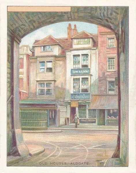 Old Houses, Aldgate, 1929