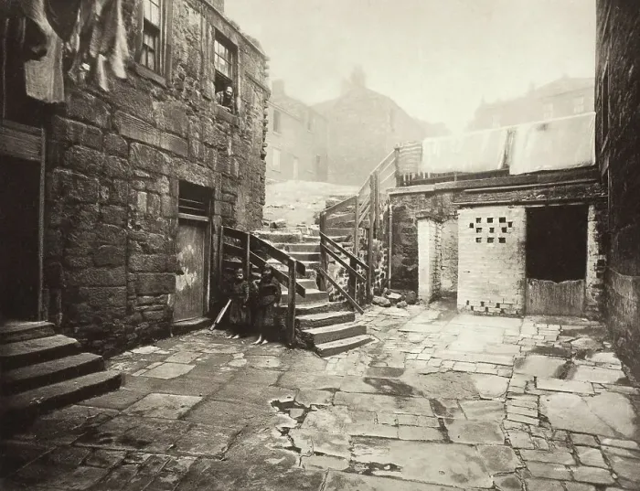 Framed Print : Old Houses At Corner Of George Street & High Street (#40), Printed 1900. Creator: Thomas Annan. Old Houses At Corner Of George Street & High Street (#40), Printed 1900. Creator: Thomas Annan Framed Print : Old Houses At Corner Of George Street & High Street (#40), Printed 1900. Creator: Thomas Annan. Old Houses At Corner Of George Street & High Street (#40), Printed 1900. Creator: Thomas Annan