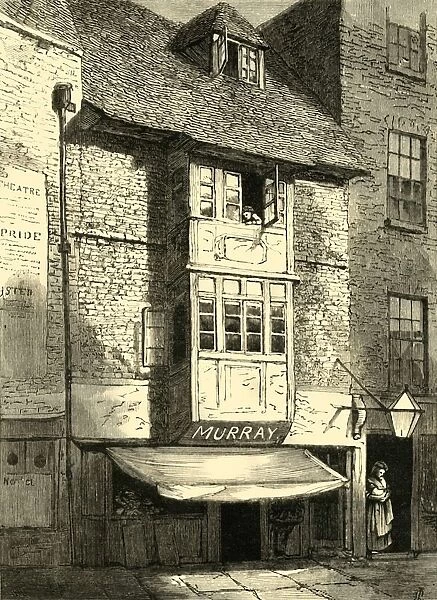 Old Houses in Wych Street, (1881). Creator: Unknown