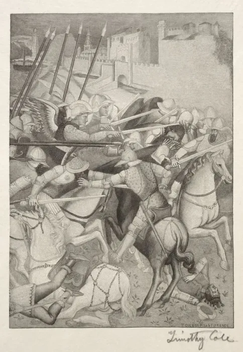 Framed Print : Old Italian Masters: Battle of St. Ephesus against the Pagans of Sardinia, 1888-1892 Framed Print : Old Italian Masters: Battle of St. Ephesus against the Pagans of Sardinia, 1888-1892