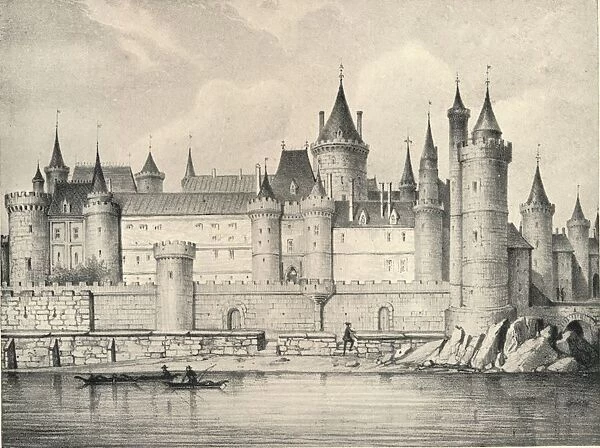 The Old Louvre in 1670, 1915