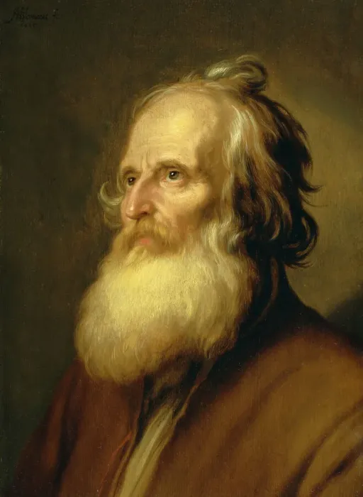Framed Print : Old Man, 1635. Creator: Abraham Bloemaert Framed Print : Old Man, 1635. Creator: Abraham Bloemaert