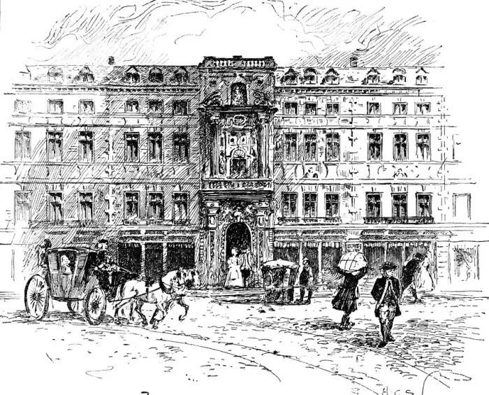 Framed Print : The Old Mercers Hall, London, 1909 Framed Print : The Old Mercers Hall, London, 1909