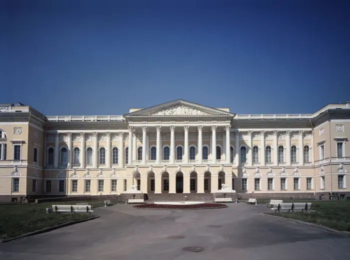Framed Print : The Old Michael Palace in St. Petersburg, 1819-1825. Artist: Rossi, Carlo (1775-1849) Framed Print : The Old Michael Palace in St. Petersburg, 1819-1825. Artist: Rossi, Carlo (1775-1849)