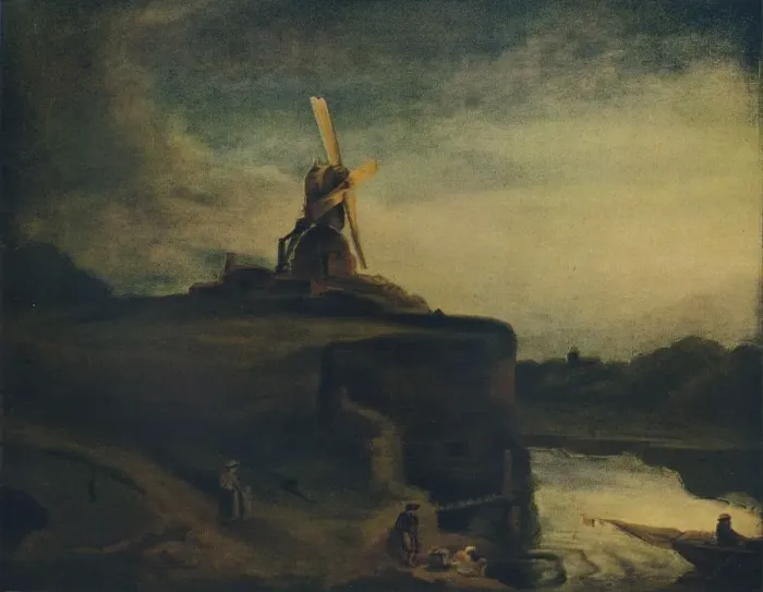 Framed Print : The Old Mill, 19th century, (1913). Artist: John Sell Cotman Framed Print : The Old Mill, 19th century, (1913). Artist: John Sell Cotman