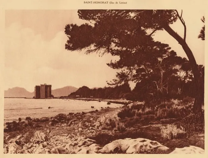 Framed Print : The old Monastery, Saint-Honorat, 1930. Creator: Unknown Framed Print : The old Monastery, Saint-Honorat, 1930. Creator: Unknown