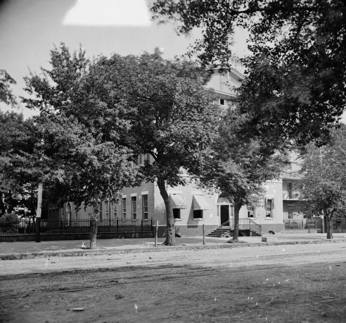Framed Print : Old Navy Dept. (1st photo of Brady), between 1860 and 1880. Creator: Mathew Brady Framed Print : Old Navy Dept. (1st photo of Brady), between 1860 and 1880. Creator: Mathew Brady