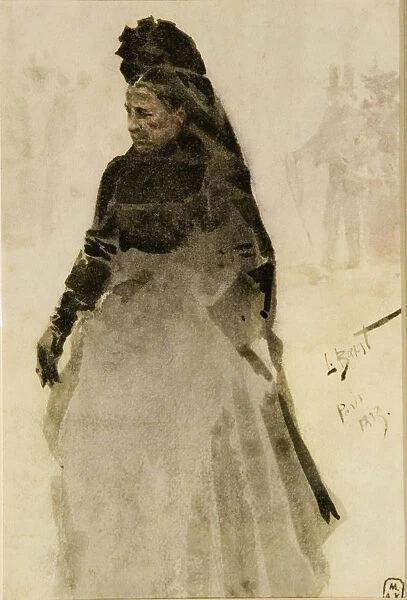 Old Parisian woman, 1893