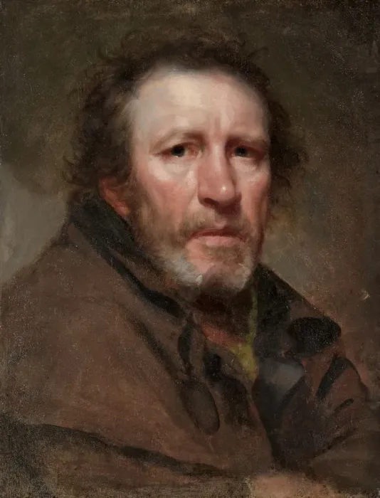 Framed Print : Old Pat, The Independent Beggar, c. 1819. Creator: Samuel Lovett Waldo (American Framed Print : Old Pat, The Independent Beggar, c. 1819. Creator: Samuel Lovett Waldo (American
