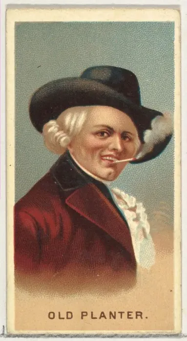 Framed Print : Old Planter, from Worlds Smokers series (N33) for Allen & Ginter Cigarettes, 1888 Framed Print : Old Planter, from Worlds Smokers series (N33) for Allen & Ginter Cigarettes, 1888