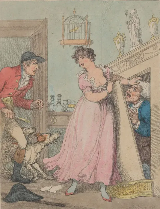 Framed Print : An Old Poacher Caught in a Snare, July 18, 1805. July 18, 1805 Framed Print : An Old Poacher Caught in a Snare, July 18, 1805. July 18, 1805